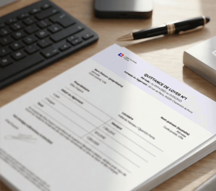 Quittance de Loyer | Attestation Officielle de Paiement
